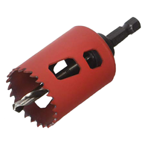 morse advance bimetal hole saw with arbor 1 1