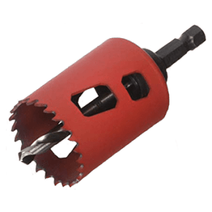 morse advance bimetal hole saw with arbor  1