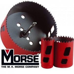 mk morse mhs advanced bi metal holesaw hole saw blades made in usa 14 mm   1 4