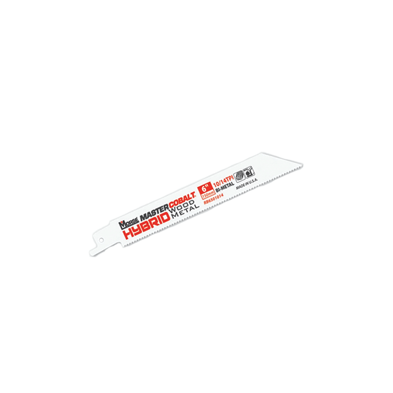 Morse Master Cobalt HYBRID reciprocating saw blade 1